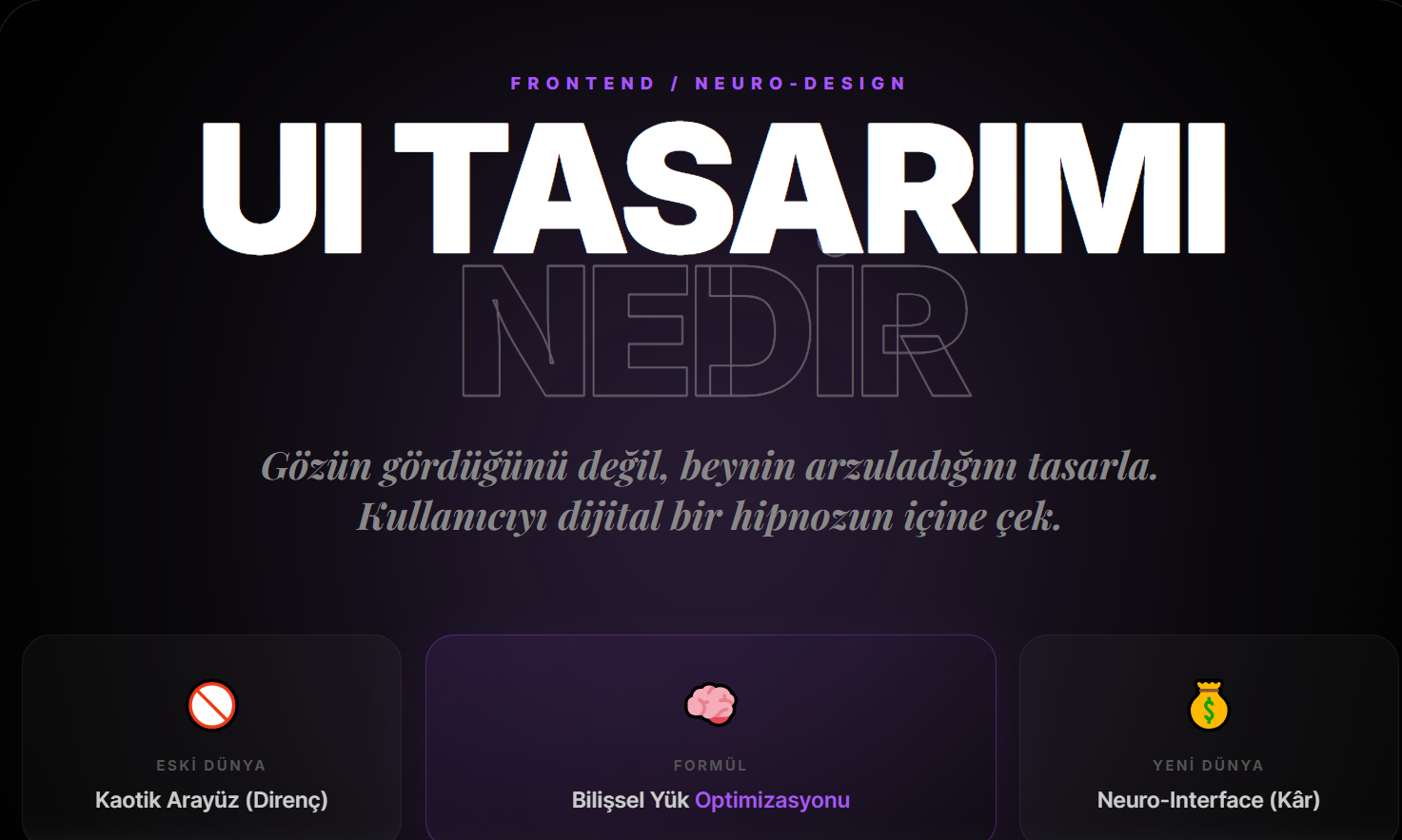 Ui tasarımı nedir