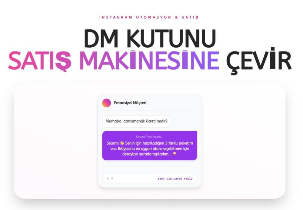 Instagram'da Otomatik Mesaj Yanıtlama Nasıl Yapılır