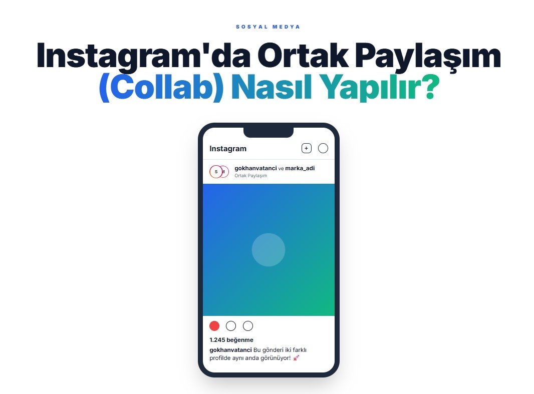 Freelance Dijital Pazarlama, SEO & Web Tasarım | Gökhan Vatancı | SEO Uzmanı - Gökhan Vatancı instagram ortak paylasim